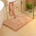 Honana WX-329 50x80cm Chenille Soft Mat Machine Washable Bathroom Anti Slip Absorbent Carpet Doormat Rug