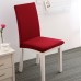 Honana WX-880 Elegant Knit Jacquard Stretch Dining Room Chair Slipcovers Chair Protector Cover Home
