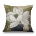 Honana WX-D1 45x45cm Vintage Lotus Flower Cotton Linen Throw Pillow Case Waist Cushion Cover