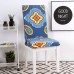 KC Elegant Flower Landscape Elastic Stretch Chair Covers Dining Room Home Wedding