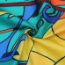 Large Cartoon Woman Bathroom Polyester Waterproof Shower Curtain with Hooks