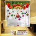 Merry Christmas Bell Waterproof Bathroom Shower Curtain Bath Mats Toilet Cover