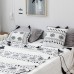 Soft Blanket Tassel Snowflake Geometry Cotton Knitted Blanket For Beds Sofa