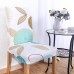 WX-PP3 Elegant Flower Elastic Stretch Chair Seat Cover Dining Room Home Wedding Decor