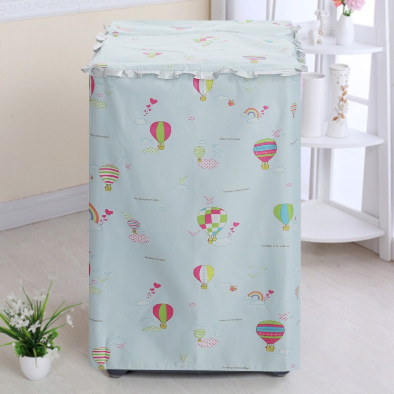 Washing Machine Cover Automatic Turbine Roller Dustproof Sunscreen Waterproof Washing Machine Cover