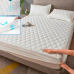 Waterproof Fitted Sheet in Multiple Sizes and Colors Sturdy Mattress Cover with TPU Cotton Non-Woven Microfiber Easy to Fit Elastic Band Ideal for Home and Bedroom Use