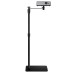 128CM Floor Projector Support Stand Metal Holder Multi-angle Adjustable Projector Bracket for Projector Film Video