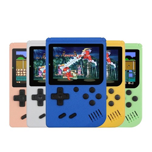 500 Games Retro Handheld Game Console 8-Bit 3.0 Inch Color LCD Kids Portable Mini Video Game Player