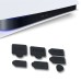 7Pcs/set Silicone Dust Plug for PS5 USB HDMI LAN Interface Anti-Dust Cap Cover Game Console Accessories