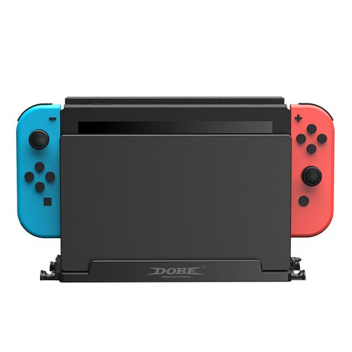 DOBE Switch Dock Wall Mounting Bracket with Game Cards Stroage Rack for Switch/Switch OLED