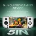E6 Handheld Game Console 128G Portable Video Game Support 5-inch IPS Screen 60Hz Screen Retro Gamebox 15000 Games Children's Gift