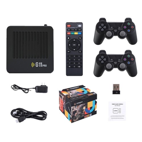 G11 Pro 256G 50000 Games 4K HD Video Game Console TV Game Stick 2.4G Wireless Gamepad for PSP GBC GBA N64 Game Player