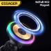 ESSAGER ACPH004 15W RGB Magnetic Wireless Charger Car Holder Fast Wireless Charging for Smart Phones for iPhone 15 14 13 for Xiaomi 14pro for Oppo Find X7 for Huawei Mate60