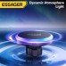 ESSAGER ACPH004 15W RGB Magnetic Wireless Charger Car Holder Fast Wireless Charging for Smart Phones for iPhone 15 14 13 for Xiaomi 14pro for Oppo Find X7 for Huawei Mate60