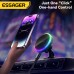 ESSAGER ACPH004 15W RGB Magnetic Wireless Charger Car Holder Fast Wireless Charging for Smart Phones for iPhone 15 14 13 for Xiaomi 14pro for Oppo Find X7 for Huawei Mate60