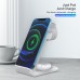 K7 15W 10W 7.5W 5W Wireless Charger Fast Wireless Charging Stand for Qi-enabled Smart Phones for iPhone 12 13 14 14 Pro for Huawei Mate50 for Samsung Galaxy S23 for Oppo Reno9 for Airpods for Apple Watch