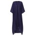 Solid Color Front Open Asymmetric Long Maxi Cardigans