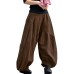 S-3XL Women Harem Casual Loose Baggy Lantern Pants