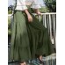 Women Flare Swing Wide Leg Pants Casual High Waist Culottes Skirt