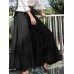 Women Flare Swing Wide Leg Pants Casual High Waist Culottes Skirt