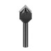 1/4 Inch Shank Industrial Grade V-Shape Carbide Insert 90 Degree Router Bit for CNC Wood Engraving Chamfer Carving