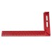 160mm Aluminum Alloy Woodworking Square Cross Calibration Ruler Precision T Ruler Scribing Marking Gauge