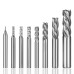 16PCS High-Speed Steel Milling Cutter and Center Drill Set Hole-Expanding Woodworking Tools