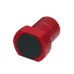 19/20mm Woodworking Bench Dogs Aluminum Alloy Red Anti-Slip Quick Release for T-Track Planing and Positioning Plug