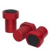 19/20mm Woodworking Bench Dogs Aluminum Alloy Red Anti-Slip Quick Release for T-Track Planing and Positioning Plug