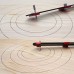 25cm/30cm Woodworking Drawing Compass Circular Drawing Ruler Measurement Tool High Precision Woodworking Scribe Gauges Industrial Drawing