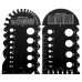 2PCS Aluminum Alloy Metric/Imperial Nut and Bolt Thread Checker Bolt Size and Thread Identifier Gauge