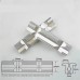 2PCS Vise Jaws Milling Vise Jaw Clamps Magnetic Bench Vice Pad Tools for Gripping Mechanical Pipe Fitting Fixed Protector