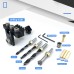 3-in-1 Precision Jig Dowel Cam Jig Dowelling Jig Master Kit Wood Hole Drilling Guide Woodworking Position for DIY Wood Working