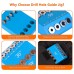 30 45 90 Degree Angle Drill Guide Jig for Cable Railing Lag Screw Kit Wood Post Drilling Degree Angle and Straight Holes