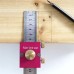 30cm Scribing Ruler with 90 Degrees Scale High Precision Measuring and Marking Gauge Woodworking Essential Tools Sturdy and Durable Great for DIY Projects