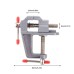 30mm Mini Vise Aluminum Alloy Durable Multifunctional Small Table Clip Convenient Jewelry Craft DIY Hobby Woodworking Clip