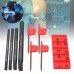 4pcs 7/8/10/12mm SCLCR06 Lathe Boring Bar Turning Tool With 10pcs CCMT0602 Inserts