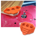 4pcs Orange Woodworking Straight Bevel Fast Locator for Trimming Machines Perfect Angle Positioning Mold