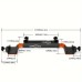 Aluminum Alloy Framing Tool Upgrade 16/24inch On-center Stud Layout Precision Woodworking DIY Tool Durable