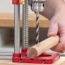 Aluminum Alloy Woodworking Drill Locator Pocket Hole Jig Drill Guide Adjustable Punch Locator for DIY Bench Furniture Position Hand Tools
