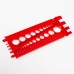 Bolt Nut Thread Checker Inch & Metric Thread Tester Bolt Gauges Metric Size Gauge Tester Measuring Tool KitsAccessories Dropship
