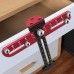 Cabinet Hardware Jig Door Cabinet Handle Hole Pitch Punch Locator for Installation of Handles Knobs on Doors Drawer
