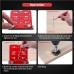 Cabinet Hinge Jig Adjustable Drilling Distance 35mm Drill Guide Concealed Hinge Jig Fits 45mm & 48mm Two-hole Distance Hinges Precision Cabinet Hardware jig Hand Tools