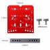 Cabinet Hinge Jig Adjustable Drilling Distance 35mm Drill Guide Concealed Hinge Jig Fits 45mm & 48mm Two-hole Distance Hinges Precision Cabinet Hardware jig Hand Tools
