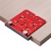Cabinet Hinge Jig Adjustable Drilling Distance 35mm Drill Guide Concealed Hinge Jig Fits 45mm & 48mm Two-hole Distance Hinges Precision Cabinet Hardware jig Hand Tools