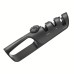 DMD 3-Stage Knife Scissors Sharpener Manual Professional Sharpening Tool with Grip and 6 Adjustable Angles for Kitchen Straight Knife / Serrated Knife / Scissors