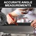 DOCTORWOOD Aluminum Protractor Angle Finder Woodworking Miter Saw Protractor