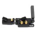 Drillpro Woodworking Tool Flip Stop With Micro-Adjustable Settings T-Track Stop For Miter Gauge Fence