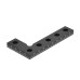 Durable Aluminum Alloy Square Ruler POM Woodworking Height Ruler with 90 Degree Angle Metric Imperial Scale Line Scriber Center Finder Ideal for Precision Woodworking Projects