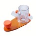 Dust Free Router Trimmer Base Circle Cutting Jig Adjustable Milling Knife Depth Plastic Woodworking Trimming Base Protective Shield for 64-65mm Diameter Trimmer